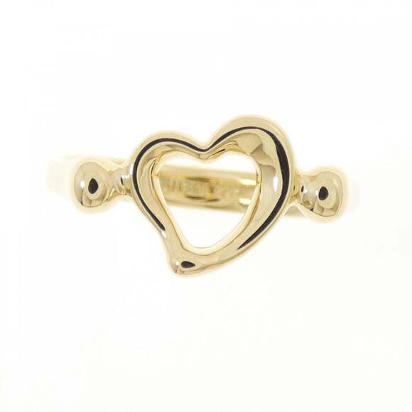 TIFFANY Authentic Gold Heart Ring - Picture 2 of 5